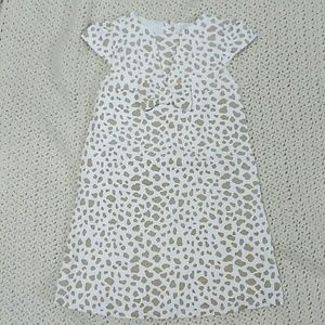 Gymboree Leopard Print Dress with Bow NWT